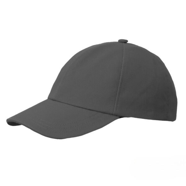 Бейсболка 100% хлопок (т.серый)