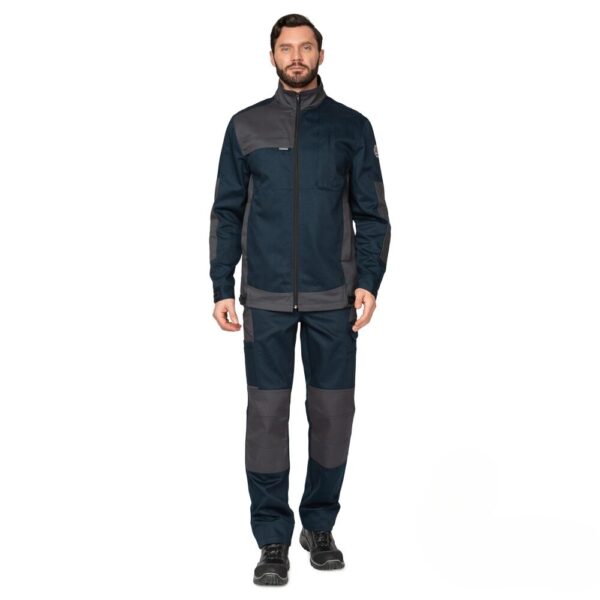 Костюм мужской «Suomi» с брюками (т.синий/ т.серый)