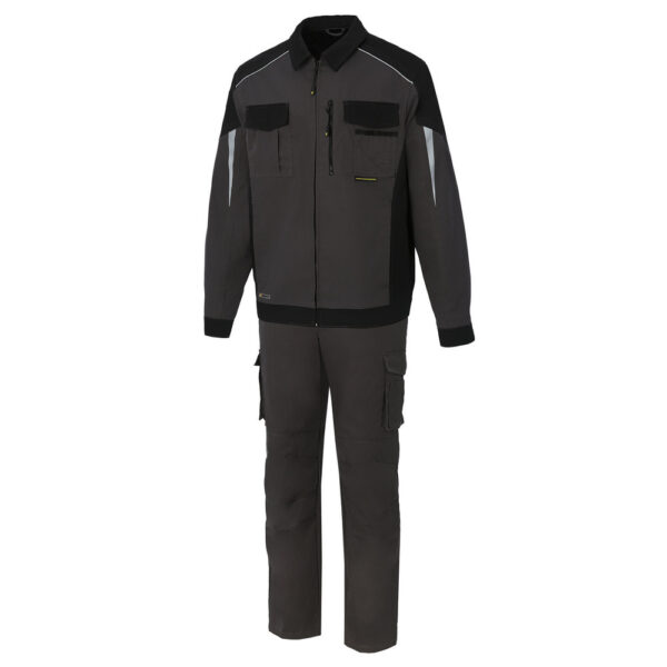 Костюм мужской "Статус" с брюками (графит/черный)