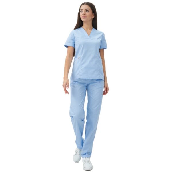 Костюм медицинский голубой