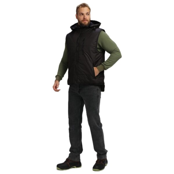 Жилет утепленный "Респект" (черный)