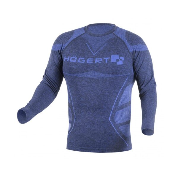 Термобелье бесшовное — футболка «OSTE» (синий)