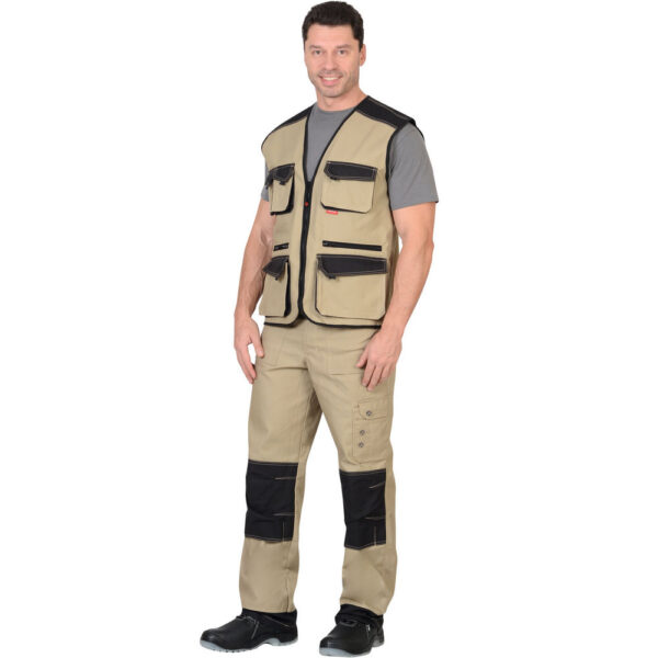 Жилет "Вест Ворк" (бежевый)