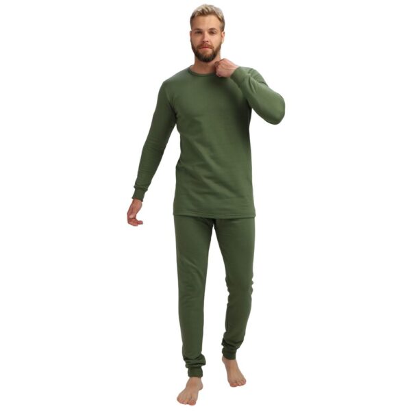 Белье трикотажное "ProfLineBase" (оливковый)