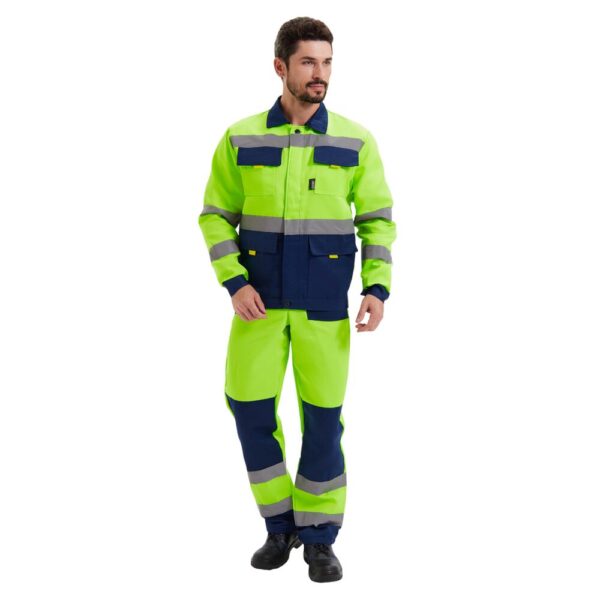 Костюм сигнальный "Зарница" (желтый/синий)