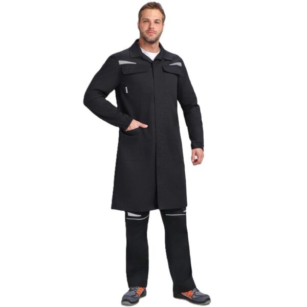 Халат мужской "ProfLineSpecialist" (черный)