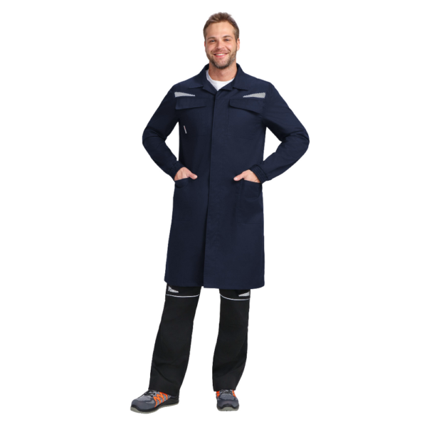 Халат мужской "ProfLineSpecialist" (т.синий)